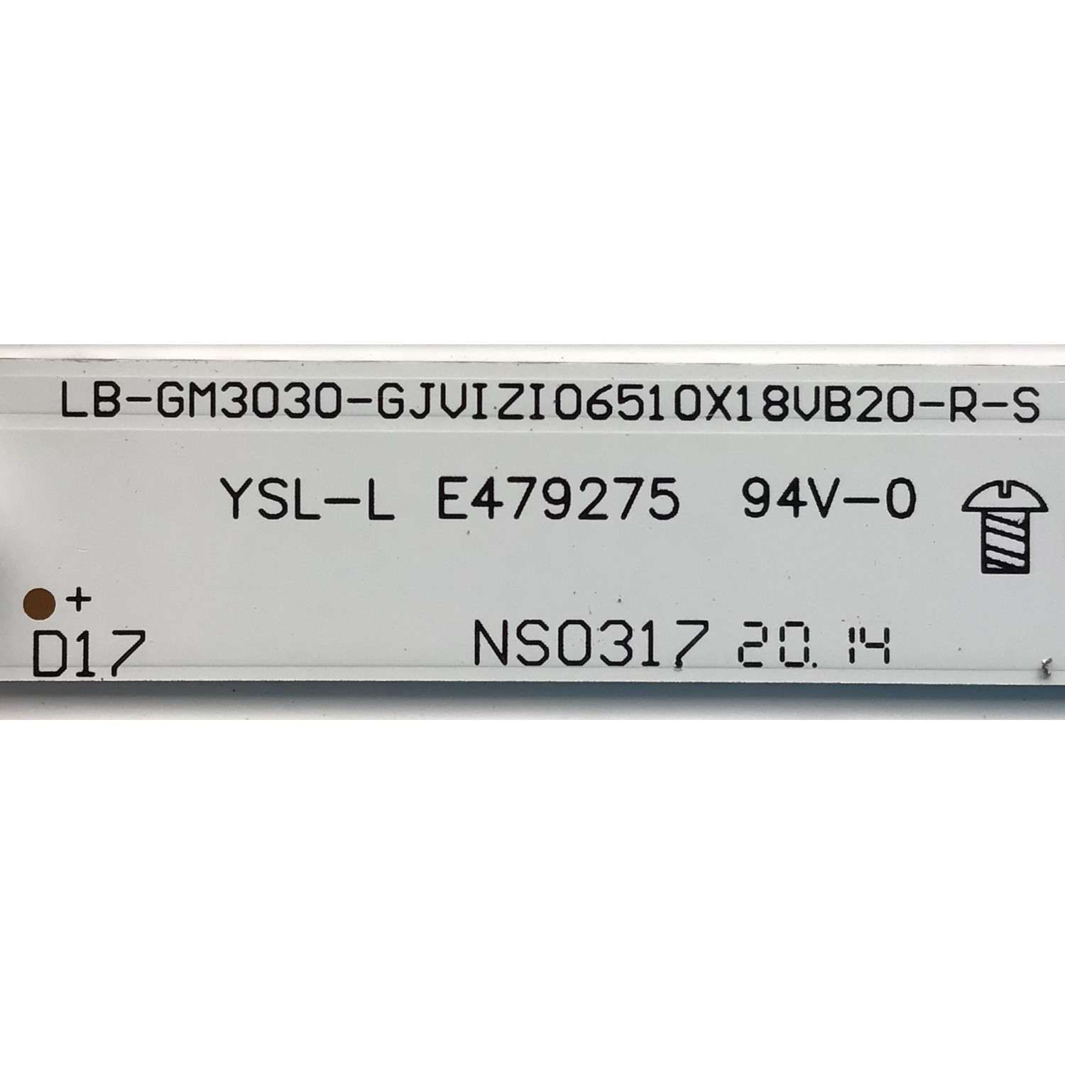 KIT DE LED'S PARA TV VIZIO ((INCOMPLETO SOLO 19 PIEZAS)) / NUMERO DE PARTE NS0317 / LB-GM3030-GJVIZIO6510X18VB20-L-S / LB-GM3030-GJVIZIO6510X18VB20-R-S / 210BZ06DRB339CF04X / 50B2000NDM9N / 65VB20-L / 65VB20-R / PANEL TPT650UA-QVN07.U / MODELO M65Q7-H1 - Imagen 2